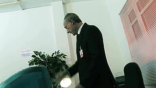 I can't resist fucking my big tits mom in these fishnets