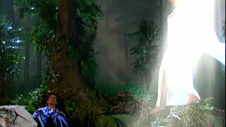 Bobbi eden, are you ready to get fucked in the forest with that monster cock?