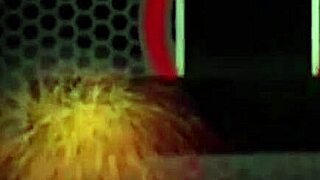 Sophie Dee rides metallic dildo in chat!