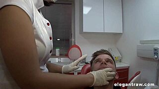 anna polina visits the dentist for a sexy fuck