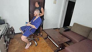 My Stepson Was Playing Video, I Showed Him Sex Is Better