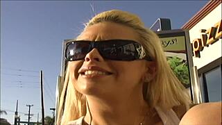 Starla Looks Up at Camera While Sucking Dick and Getting Boned in Bed.