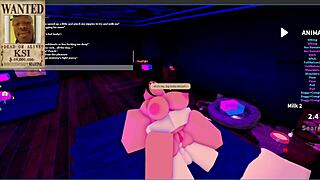 I met my dream goth mommy in a roblox condo roleplay adventure with big tits.