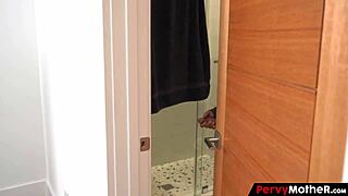 Pervymother - booty milf catches stepson then gets tight pussy filled 😏