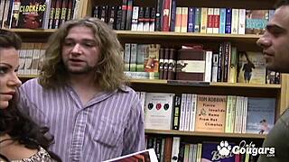 Hey, watch how Victoria Valentino drains this hard cock dry!