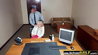 stepmother bangs her stepson’s school principal. wild action at schoolmilf com!
