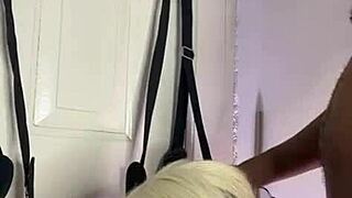 Petite Mistress Rides Big Cock, Ass Shaking And Squirting