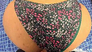 milf culona drilled in water, craves cock over food