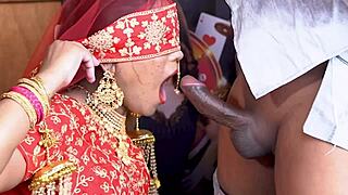 Indian hot stepmom gets quick desi fuck in cosplay outfit.