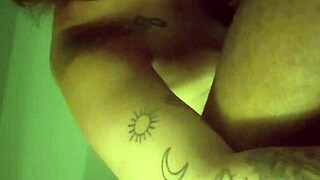 Kelsey sucks Jay's big black cock for early breakfast