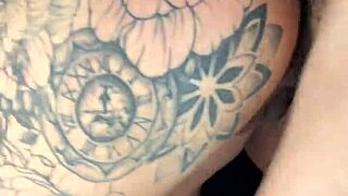 Big ass milf receives blowjob and fuck from young guy with monster cock