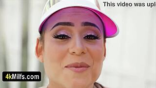 horny workout with a bubbly ass milf leads to an outdoor quickie fuck session