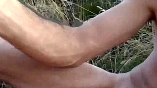 neglected brunette milf pounded by strangers in woods