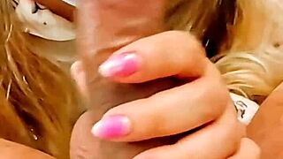 Latina MILF Housewife Teases Big Tits and Ass, Blows Construction Worker for Cum in Homemade Video