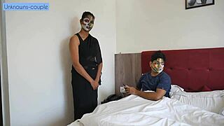 Saheb Ji Exploits Poor Mamta with Dirty Talk and Massage