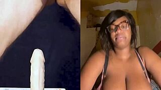 the shy quiet girl with gg tiddies does not like my dick at all