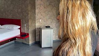 karen sleent's stepmother invites stepson to new house, he fucks her ass and cums inside