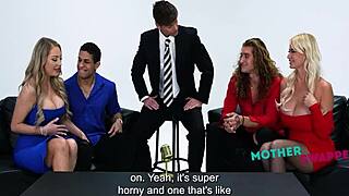 I breed my friend's stepmom as he fucks mine