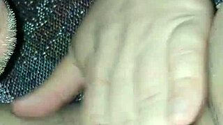 wet pussy of milf gets cum from cock