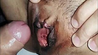 wife's tight ass and husband's big cock anal pov 😏