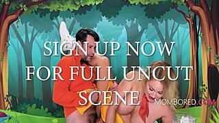 Educational show fronts freeuse gangbang with ryan keely and river lynn