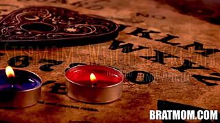 Stepmom's witchy seduction leads to Venus and Juan's Halloween hookup.