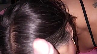 madura says, 'suck my big natural tits while i blow you'