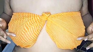 Desi Bhabhi Shows Off Big Hot Boobs