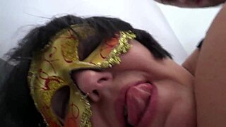 milf bent over in the garden sucking cocks