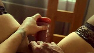 Блондинка показва мокра путка с дилдо и мръсни приказки 😈