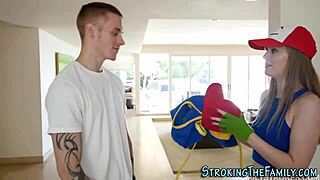 Petite Teen Sucks Stepbro Hardcore