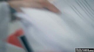 Busty milf visits doctor for rough fisting and creampie.