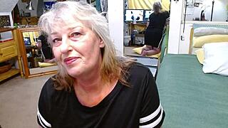 jays humiliates in interracial role play with mature curvy woman