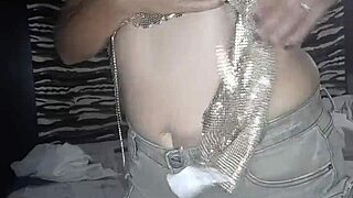 Karely con su rica tanguita rosada