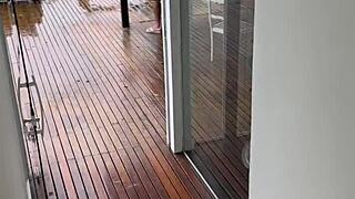 Shameless Young Wife Gets Fucked On The Porch