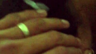 Señora sucking my dick nicely in amateur video.