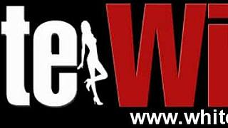 Blonde Milf Wife Masturbates with Interracial Monster Cock Toys