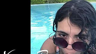 Paying stepbrother for pool porn