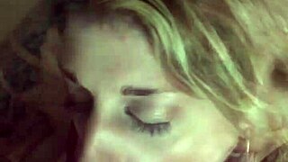 Hot MILF Sucks Husband's Hard Cock