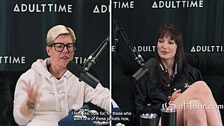 Lexi Luna og Bree Mills i erotisk ø-casting interview