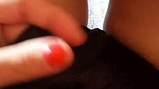 Curvy Mature Woman in Lingerie Slip and Fur Homemade Video