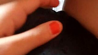 Curvy Mature Woman in Lingerie Slip and Fur Homemade Video