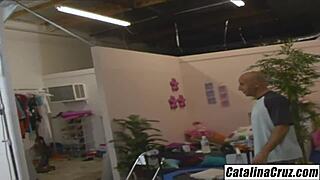 petite milf devours juicy big cock