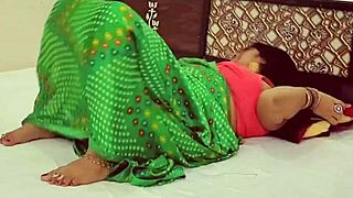 Indian Bhabhi Bent Over and Banged Hard in Doggystyle Action