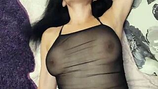 Skinny Milf Wife Feels Monster Cock Anal Pleasure