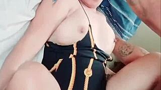 domination hungry milf eva may gets rough throatfuck