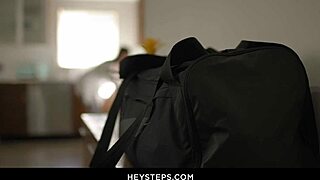 Slutty Brunette Secretary Fucked In Lingerie Heels