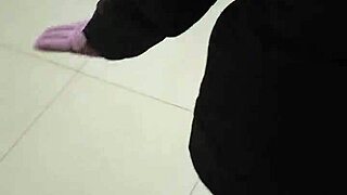 I hired a maid with transparent leggings