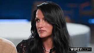 Wifey hotwife milf ridley rides christian's cock in doggystyle and cowgirl positions