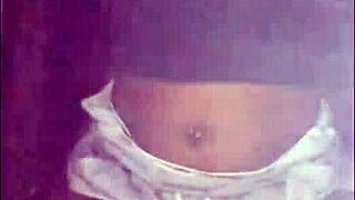 next door ebony milf flashes huge tits in shorts